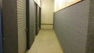secure self storage hallway