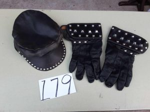 studded hat and gloves | Hudson Household Online Auction