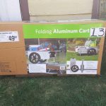 Folding Aluminum Cart | Hudson Tool, Auto, Outdoor Online Auction